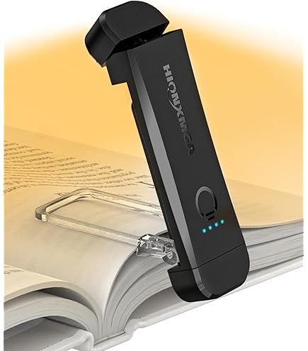 USB Rechargeable Reading Light – Clip-On Portable Bookmark Light – My Store