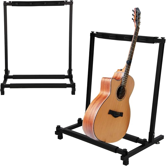 Shoze 3way Folding Guitar Stand AFrame For All Guitars Acoustic