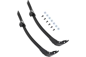 LT Easiyl 2 Sets Skate Shoes Strap Inline Roller Skating Shoes Energy Strap with Buckle Screws Nuts for Men Women Outdoor Spo
