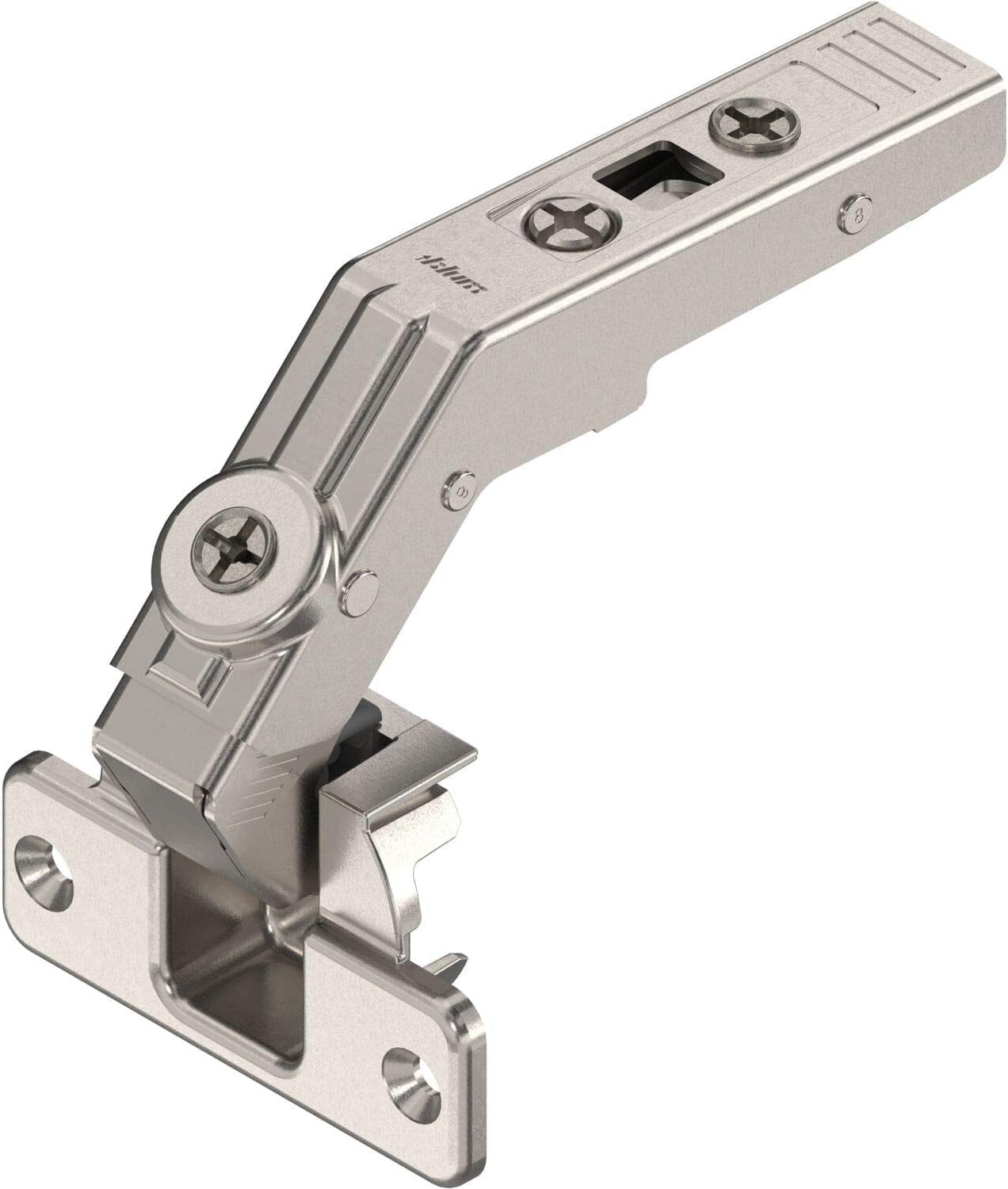 BLUM 118 500 661 Clip Top 60° Corner Cabinet Folding Door Hinge, with Spring, Pot: Screws