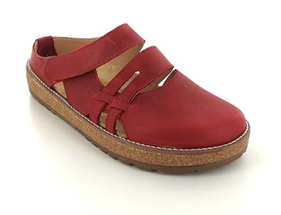 HAFLINGER Travel Thea Pantoffel, rot