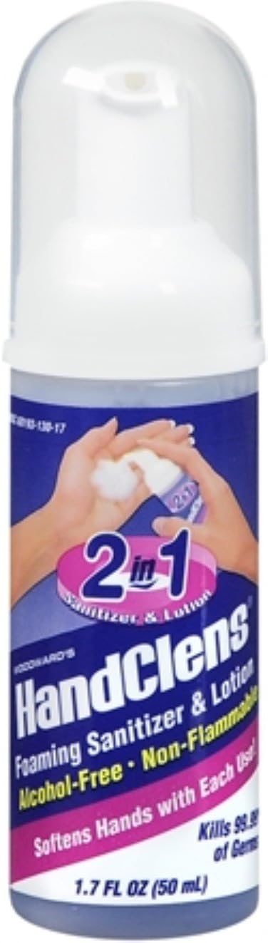 HandClens Instant Sanitizing Foam 1.70 oz (Pack of 10)