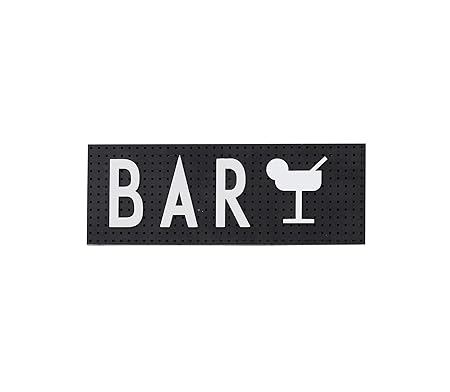 Design Letters Das Zeichen, kleines Anschlagbrett - Schwarzes: Amazon