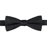 Calvin Klein Men's Unison Solid Pre-tied and To-tie Bow Ties