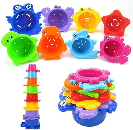 bath stacking cups