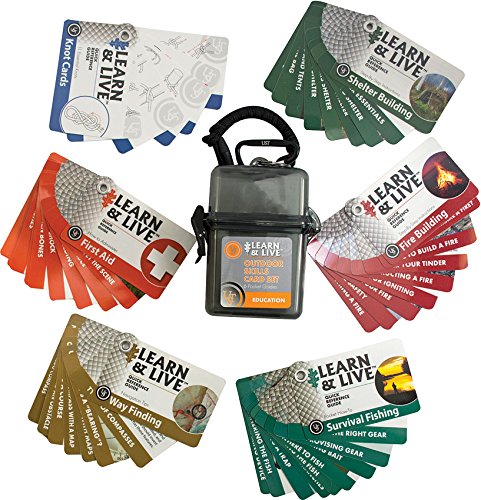 UST Learn & Live Educational Card Set, Outdoor Skills