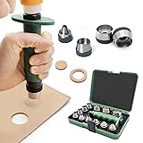 SENROG 12 in 1 Hole Punch Set, Hollow Punch Set for