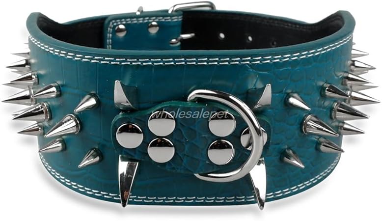 3 inch wide dog collars pitbull