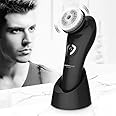 TOUCHBeauty Facial Brush for Men Skin Scrubber with Advanced 6 Degree Oscillating Vibration Cleansing Technology, Waterproof 