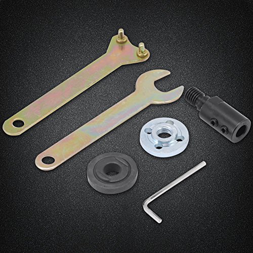 Motor Shaft Coupler M10-5/8/10/12mm Sleeve Saw Blade Coupling Saw Chuck Adapter Angle Grinder Connecting Rod Converter Set Drill Accessories (8mm)