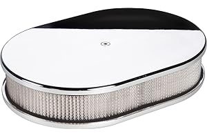 Billet Specialties 15329 Small Oval Plain Billet Air Cleaner