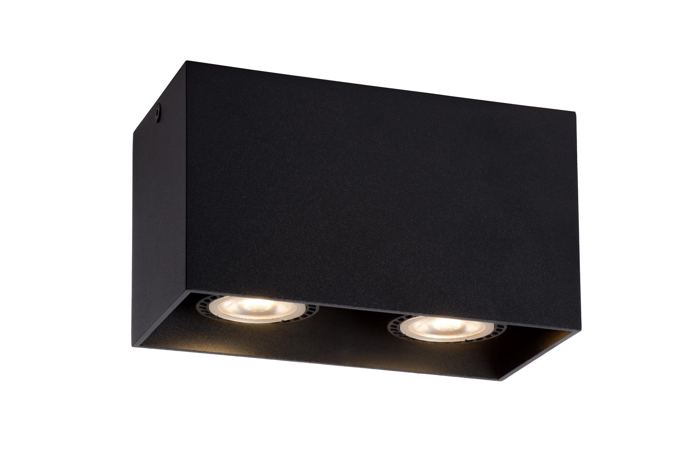 LUCIDE BODI - Ceiling Spotlight - 2xGU10 - Black