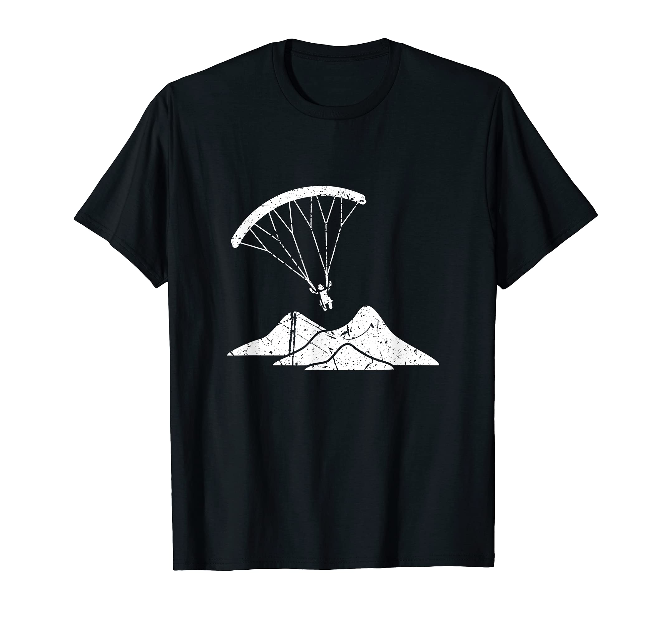 Funny Skydiving Skydiver Silhouette Paragliding Skydive T-Shirt
