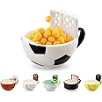 MAX'IS Creations The Soccer Mug with a Goal, Sports Soccer Gifts for Kids Boys 8-12 12-14 Girls Coach Gift Men Mom Funny Coffee Mug Ball Cereal Bowl, 14oz