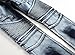 Men's Gradient Biker Moto Ripped Distressed Fashion Skinny Fit Denim Jeans 1766 W32