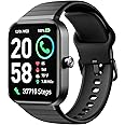 Fitpolo Smart Watch for Men Women,1.8” Touchscreen, Bluetooth Call, Alexa Built-in,24/7 Heart Rate, SpO2 Monitor, Step Counting, Sleep Tracking,IP68 Waterproof Fitness Tracker Watch for Android iPhone