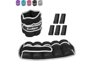 Prodigen 1 Pair 1 2 3.5 4 5 7 7.5 10 15 Lbs Adjustable Ankle Weights Set for Men Women Kids Ankle Wrist Weight for Walking, Jogging, Gymnastics