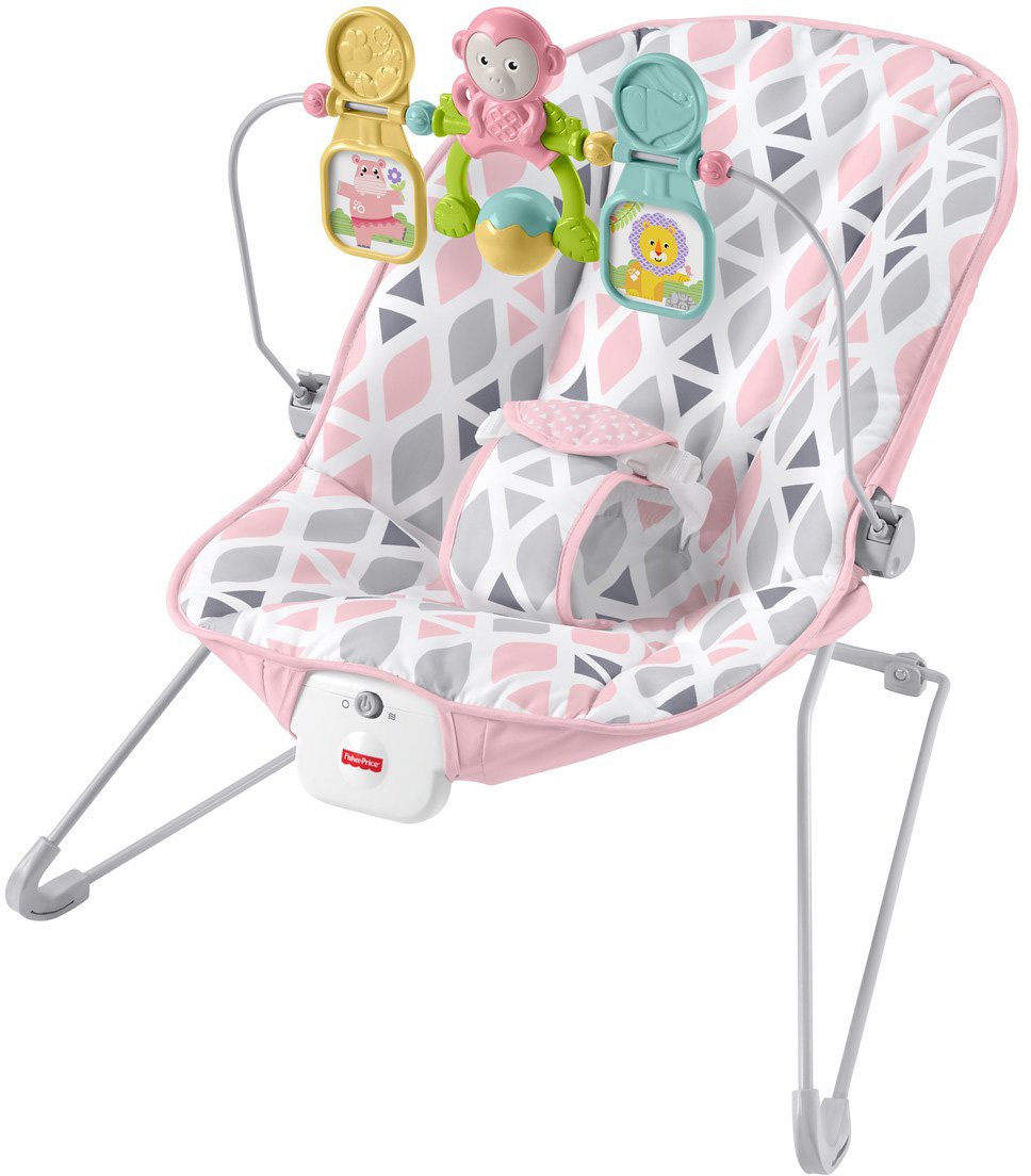 fisher price pink bouncer chair