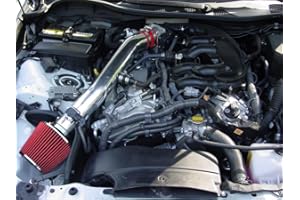 INTAKE KAI Performance HEATSHIELD Air Intake Kit Systems Fit 2006-2011 Lexus IS250 2.5L 2.5L / 2006-2011 IS350 3.5l V6 Engine (RED)