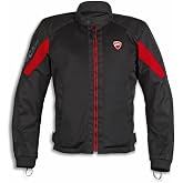 Ducati Flow C5 Fabric Jacket Large, Black, Red