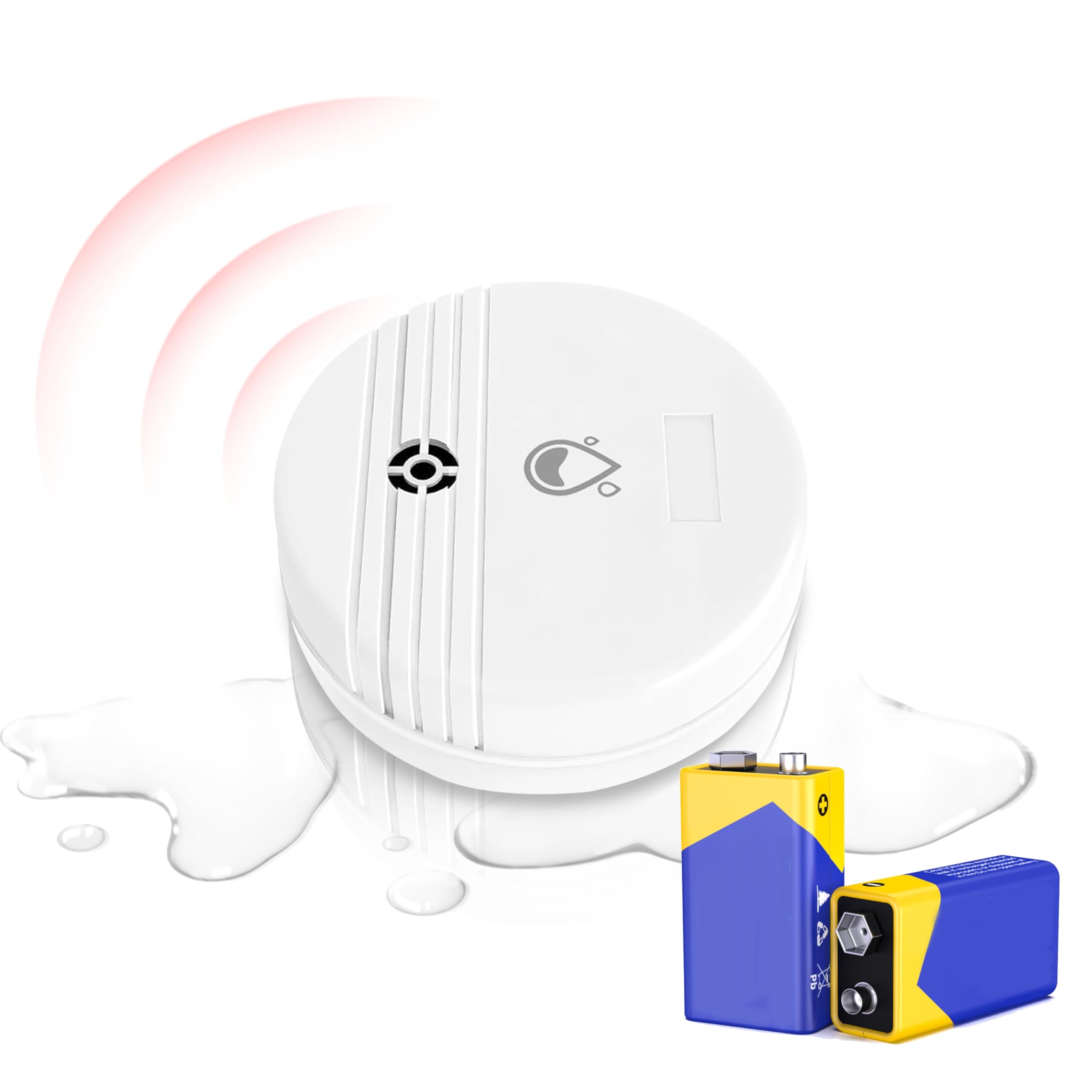 Filotimo Water Leak Detector, Lound Sound Sensor