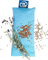 Yoga-Mad Eye Pillow 100% Organic Cotton Lavender Linseed FIlled Black view 3