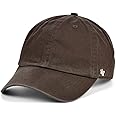 '47 Blank Classic Clean Up Cap, Adjustable Plain Baseball Hat for Men and Women – Brown