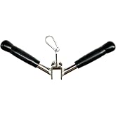 qibylift Barbell Lat Pull Down Tricep Press Down Cable Attachment | For Cable Machines, Lat Pull Down Cable Machine Attachments, Tricep Press Down Bar, Revolving Straight Curl Pulldown Bar