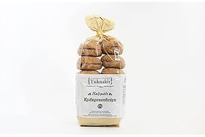 MINOS Tsiknakis Rusks | Pure ingredients | No Preservatives | All Natural | Cretan Bread Rusks (Barley Roll, 400g)