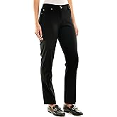 Zac & Rachel Women's Millennium Fabric Pant - Perfectly Designed Woven Stretch Combination That Makes for The Most Flattering