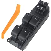 Sianxaido Power Window Switch Driver Side | Compatible with Toyota Corolla Matrix Yaris, For Pontiac Vibe, For Scion xB xD, Replaces 84820-06100 (1 AUTO)