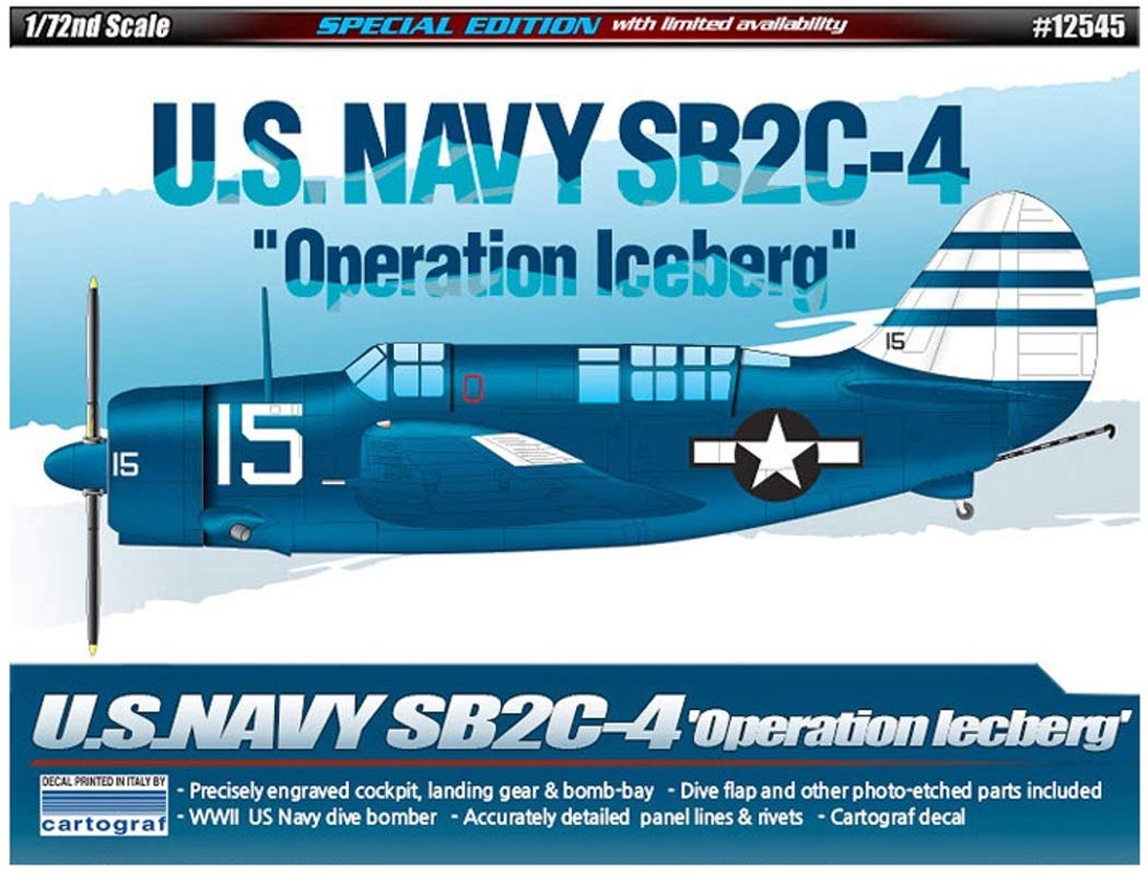Academy 1:72 - SB2C-4 USN Operation Iceberg