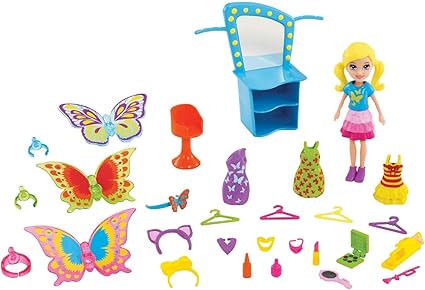 polly pocket modas de mariposa