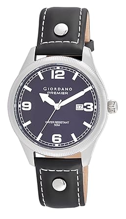 Giordano Analog Black Dial Mens Watch - P170-01