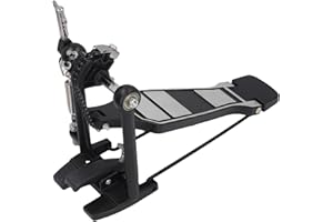 Dioche Base PedalDrum Set Pedal - Single Bass Kick Pedal with Durable Alloy Chain Drive for Professional Drummers - Includes 