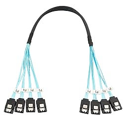 PCIe x1 to 12-Port SATA3.0 Expansion Card,6Gbps