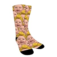 Kervaky Custom Socks with Face Dog,Personalized Sock with Picture for Unisex