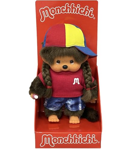 Amazon.com: Sekiguchi 221295-Original Mädchen, Figurine Monchichi