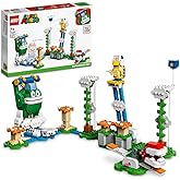 LEGO Super Mario Big Spike’s Cloudtop Challenge Expansion Set 71409, Collectible Toy for Kids with 3 Figures Including Boomerang Bro and Piranha Plant