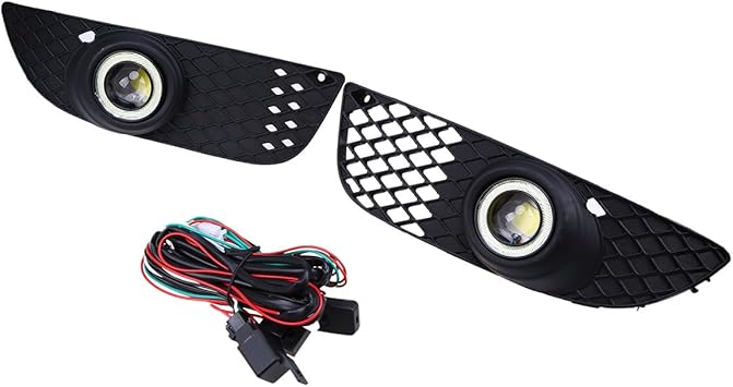 Possbay Stoßfänger Gitter Nebelscheinwerfer mit Glühbirne ...