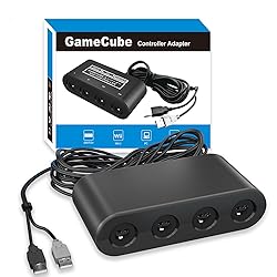 Gamecube Adapter for Nintendo Switch / Wii U / PC
