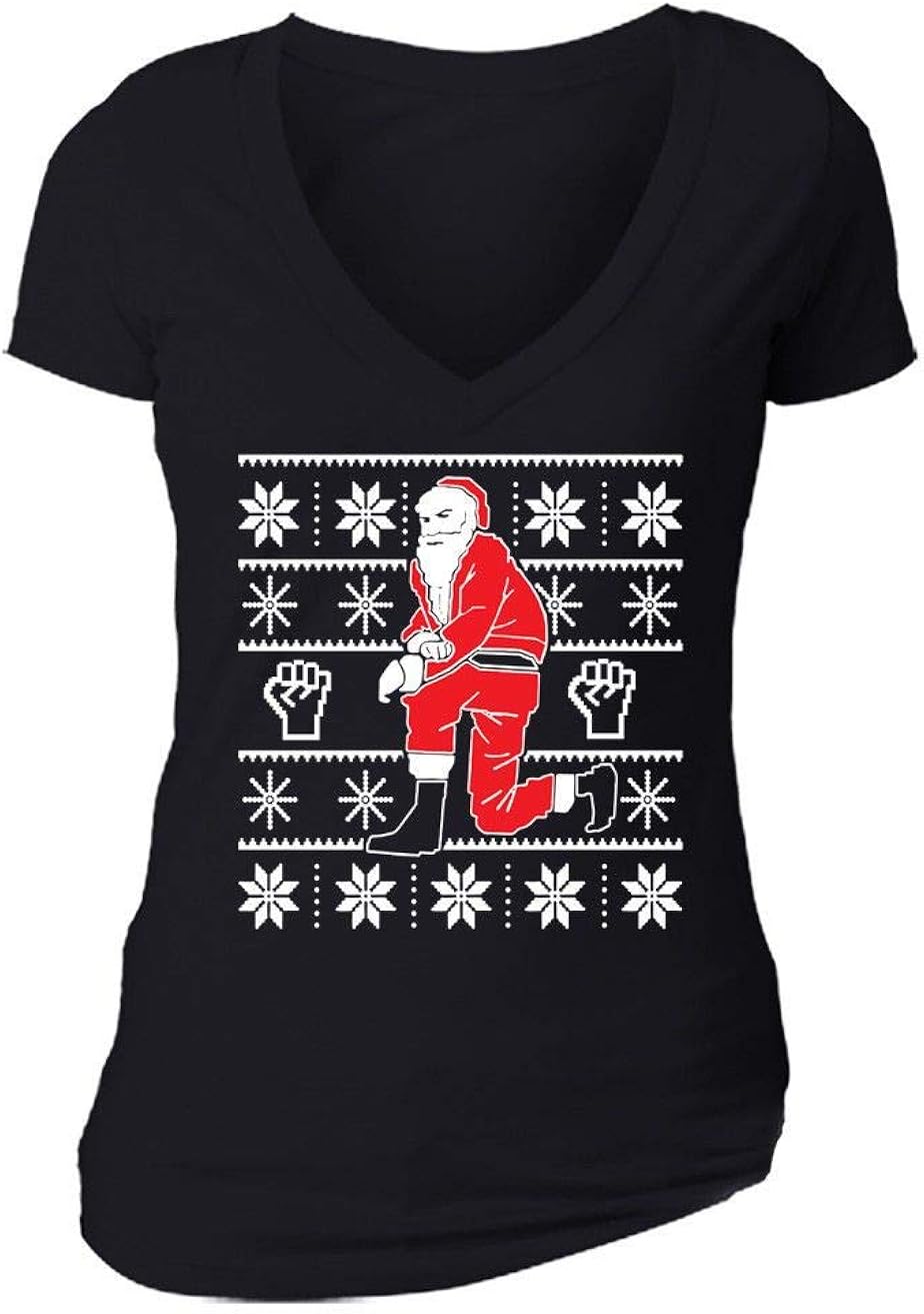 women ugly christmas t shirt