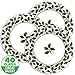 Christmas-Themed Seasonal Large Paper Plates Value Pack, 40 Ct. | Party Tableware