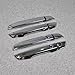 Rqing for Honda Civic 10th 2016 2017 2018 2019 Chrome Door Handle Cover Trims -with Keyless Entry System
