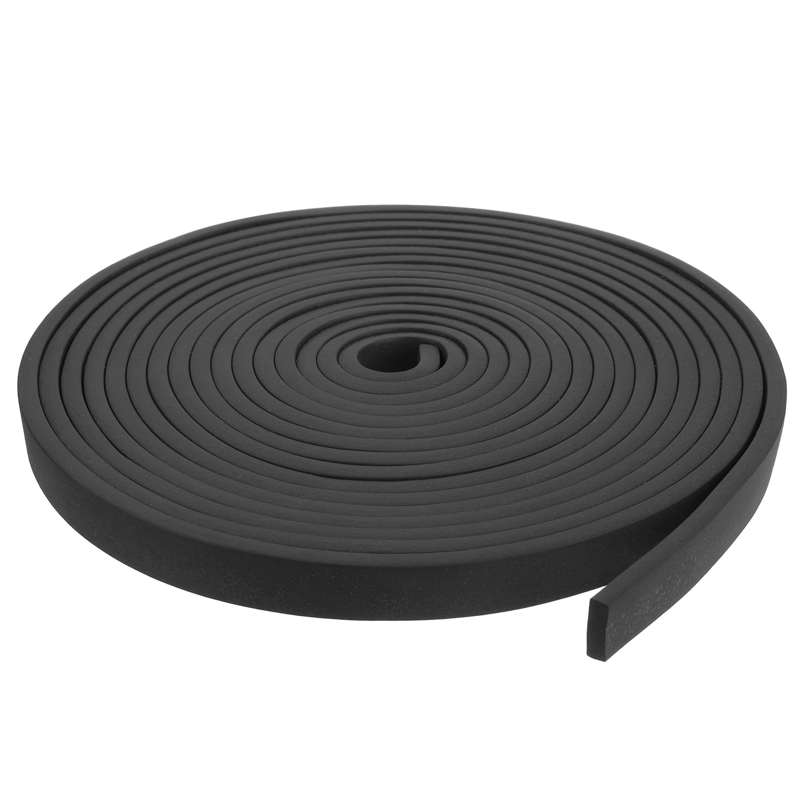 uxcell Silicone Foam Seal Strip, 0.2" x 0.6" x 16.4