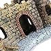 Techinal Aquarium Fish Tank Polyresin Tower Castle Ornament Decoration