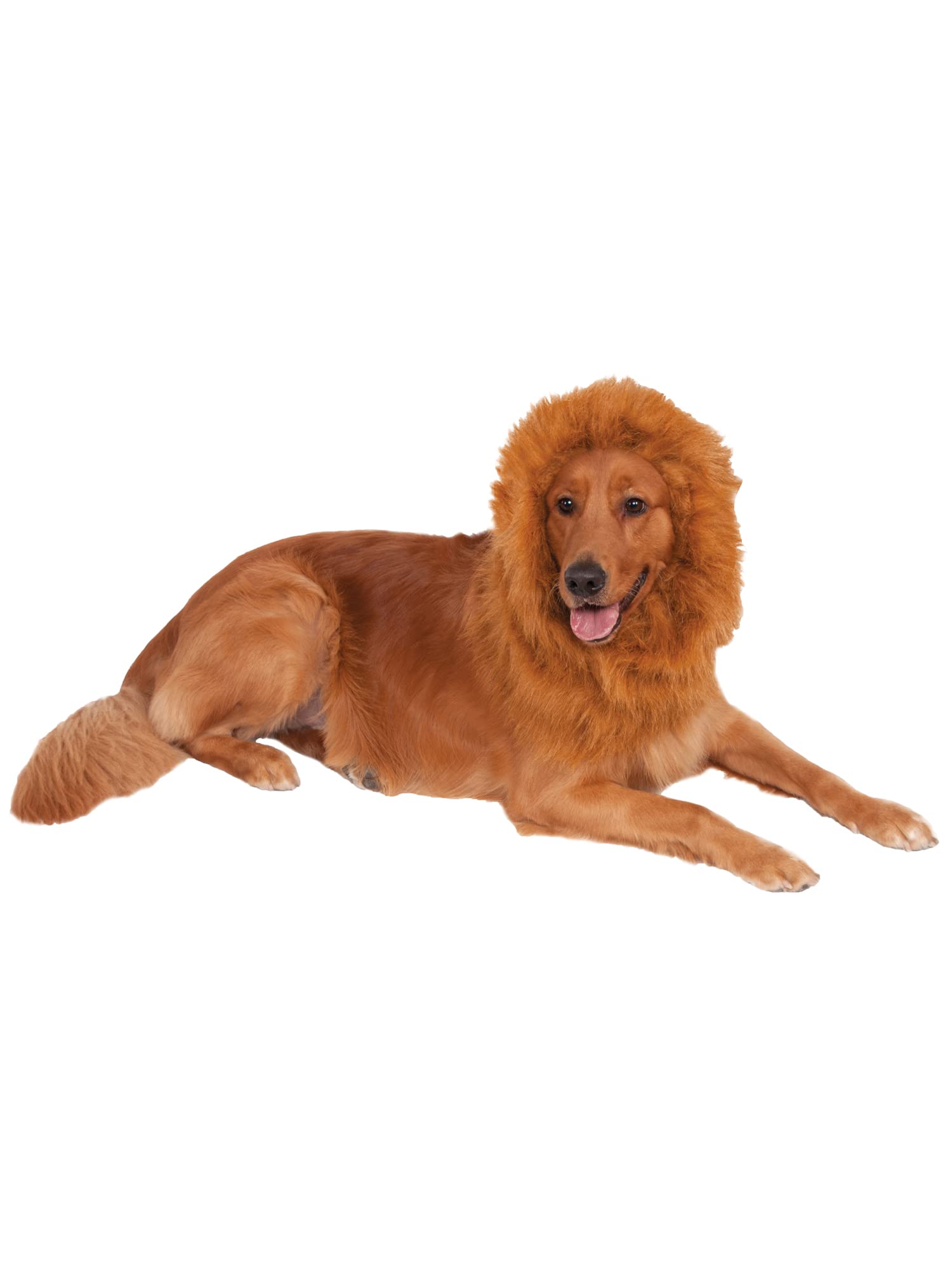 Rubies Official Lion's Mane Dog Pet Costume, One Size Halloween