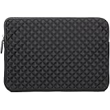 Laptop Sleeve, Evecase 11.6 ~ 12.5 inch Laptop/ Chromebook/ Ultrabook Notebook PC Diamond Foam Splash & Shock Resistant Neoprene Sleeve Case Travel Bag, Black