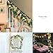 YILIYAJIA 3PCS Artificial Rose Garlands Silk Fake Rose Flowers Green Leaves Vine for Home Hotel Office Wedding Party Garden Craft Art Decor (Champagne Color)