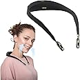 Wearable Personal Ionic Air Purifier Necklace| Wildfire smoke| 99% Removal rate verified by 3-party lab| Small, portable| USB recharge- 32hrs|Airvida L1｜ Everyday& travel| Neck size 13.5 in.
